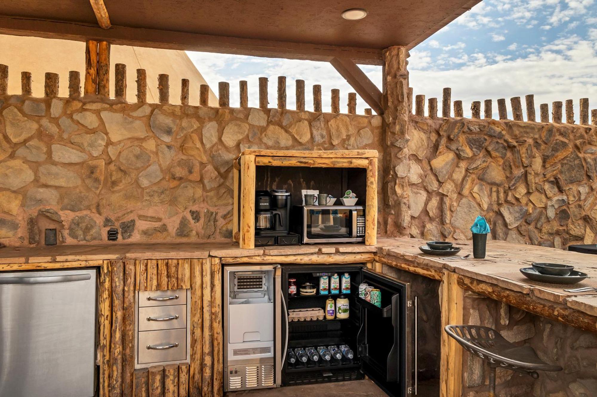 Zion White Bison Glamping & Rv Resort Virgin Eksteriør billede